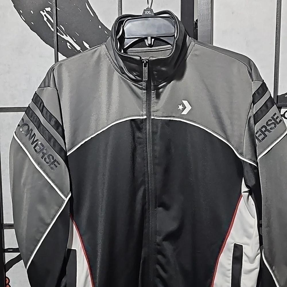 Converse Track Jacket Size Medium - Picture 3 of 12